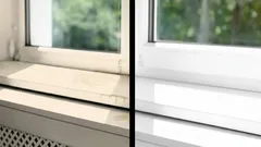 Handige tips om vergeling van kunststof vensterbanken eenvoudig te verwijderen